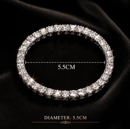 Crystal Tennis Bracelet