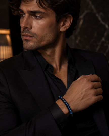 Men's Black Onyx Bracelet